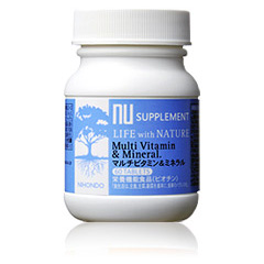 nu（ニホンドウ）／nuサプリメント マルチビタミン&ミネラル