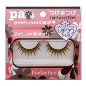 pa つけまつげ for Sweet Eyes チワワ ブラウン