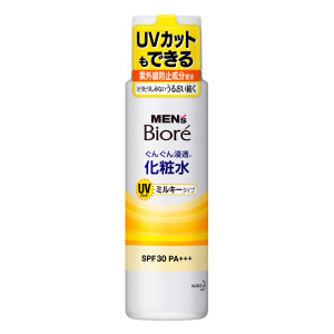 メンズビオレ 浸透化粧水 UVミルキータイプ 180ml