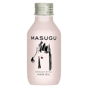 MASUGU ストレート スタイル くせ毛 うねり髪用 洗い流さないトリートメントオイル
