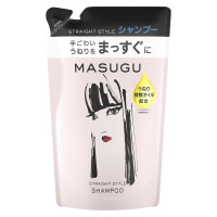 MASUGU ストレート スタイル くせ毛 うねり髪 サルフェートフリー ノンシリコンシャンプー / 320g / 詰替え / 320g