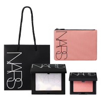 【@cosme SHOPPING限定】プリズマ&ブラッシュ N ミニキット / 777 ORGASM / 10g、2.5g、1個、1枚