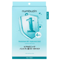 1番 ヒアルロニックパントテン酸ガーゼマスク / 4枚 / 本体