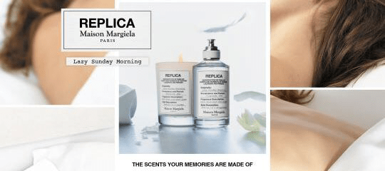 REPLICA Maison Margiela PARIS Lazy Sunday Morning THE SCENTS YOUR MEMORIES ARE MADE OF