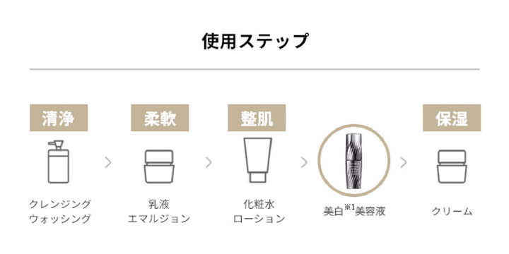 使用ステップ