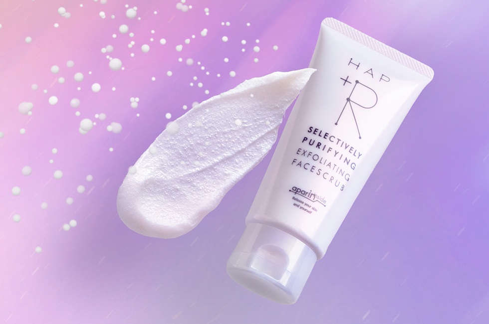 ざらつき、毛穴の黒ずみに。超つぶつぶ×吸着のフェイススクラブで、つるつる肌へ