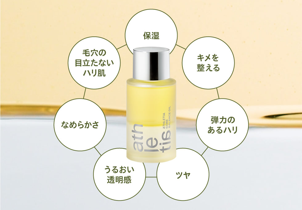 モチ肌へ導く7つの効果