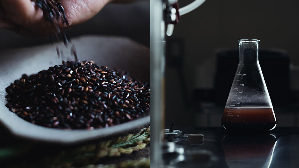 FAS独自成分「黒米発酵液*1」を90%配合