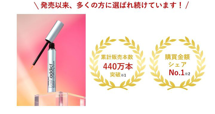 発売以来、多くの方に選ばれ続けています!