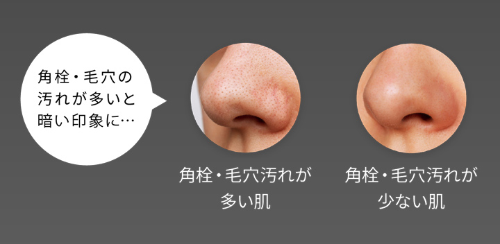 肌効果・肌印象