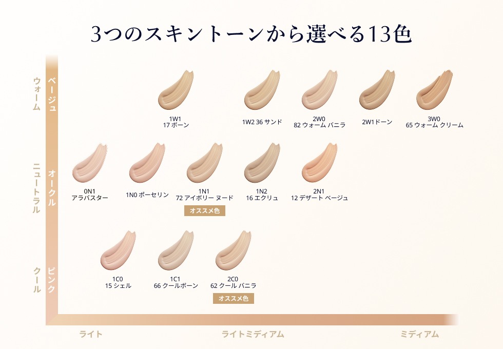 あなたの色が見つかる、新12色。