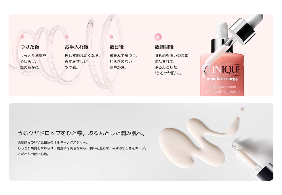 “うるツヤストーリー”と テクスチャー