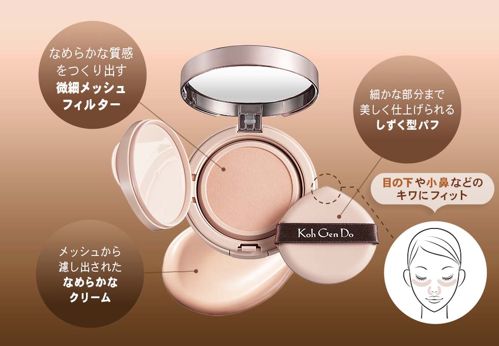 簡単なのに美しい仕上がり。テクニック不要なメッシュタイプ