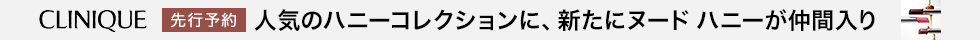 クリニーク ハニーコレクション 先行予約 eccp3701