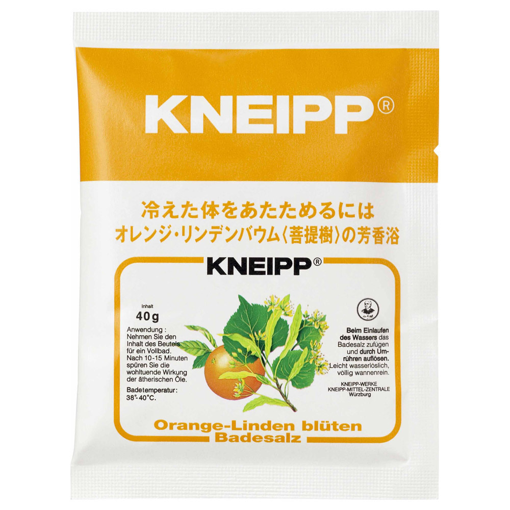新品クナイプ　4本　KNEIPP オレンジリンデンバウム　ホップ＆バレリアン