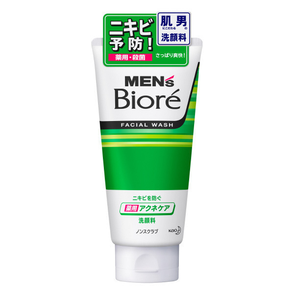 メンズビオレ 泡タイプ薬用アクネケア洗顔 つめかえ用(130ml)