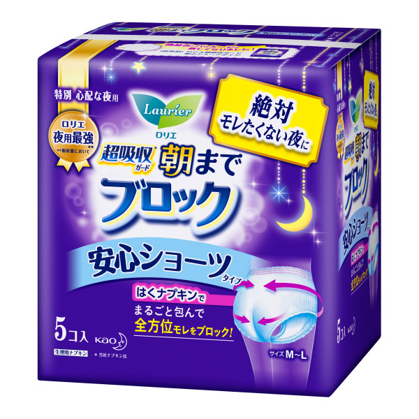 生理用品ロリエ超吸収ガード安心ショーツ/ソフィ超熟睡ガード420