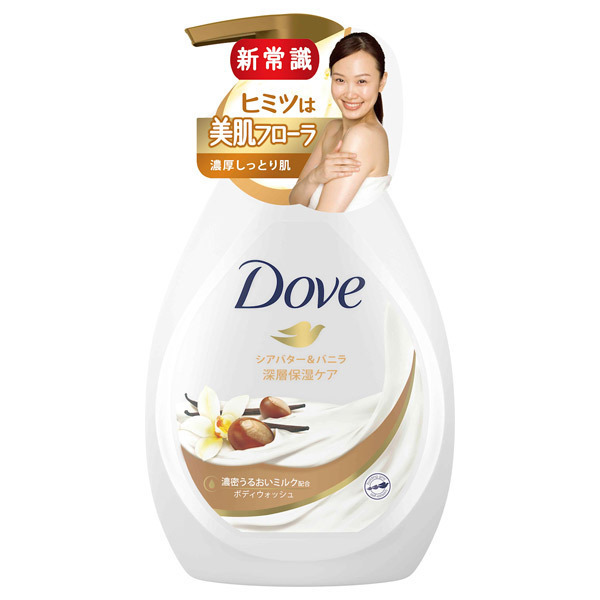 ダヴ ボディウォッシュ シアバター＆バニラ つめかえ用 340ｇ