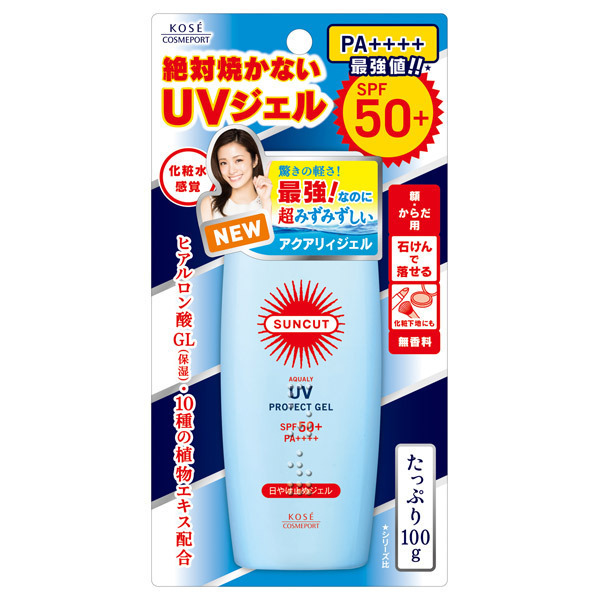 日やけ止めジェル 50 サンカット コーセーコスメポート 日焼け止めジェル 日焼け対策 ケア の通販 Cosme公式通販 Cosme Shopping