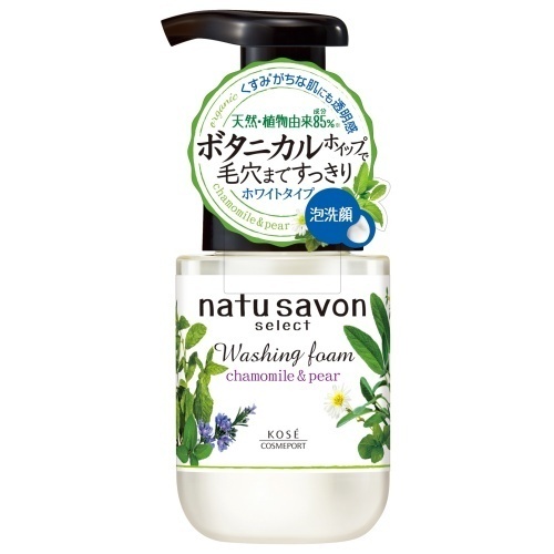 フォームウォッシュ ホワイト Natu Savon Select ナチュサボン セレクト 洗顔フォーム スキンケア 基礎化粧品 の通販 Cosme公式通販 Cosme Shopping