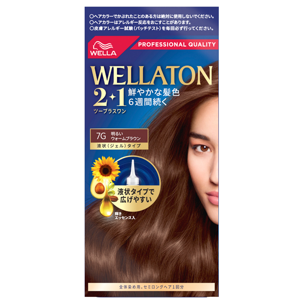 在庫限り7個セット Wella ウエラトーン 2+1 白髪染め 液状タイプ 6G ウエラトーン ツープラスワン 液状(ジェル)タイプ / ウエラ