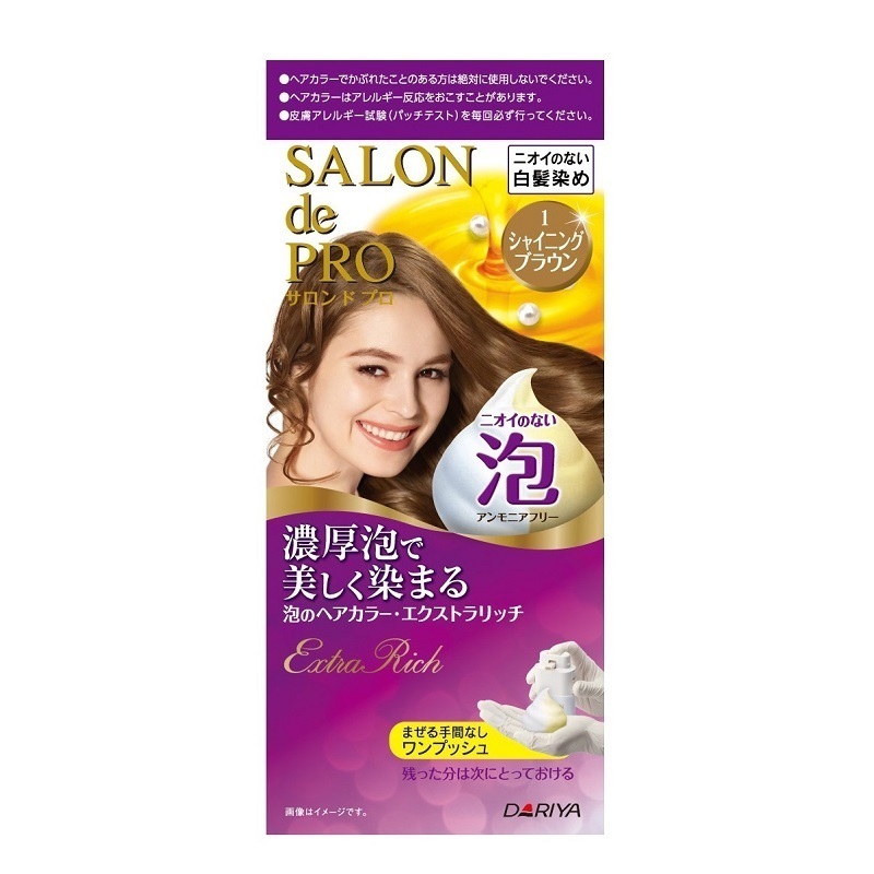 泡のヘアカラー エクストラリッチ 白髪用 サロン ド プロ 白髪染め シャンプー ヘアケア ヘアスタイリング の通販 Cosme公式通販 Cosme Shopping