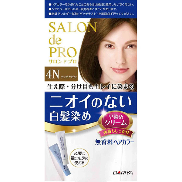 無香料ヘアカラー 早染めクリーム 白髪用 サロン ド プロ 白髪染め シャンプー ヘアケア ヘアスタイリング の通販 Cosme公式通販 Cosme Shopping
