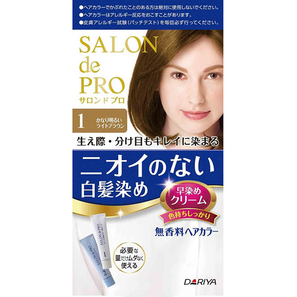 無香料ヘアカラー 早染めクリーム 白髪用 サロン ド プロ 白髪染め シャンプー ヘアケア ヘアスタイリング の通販 Cosme公式通販 Cosme Shopping