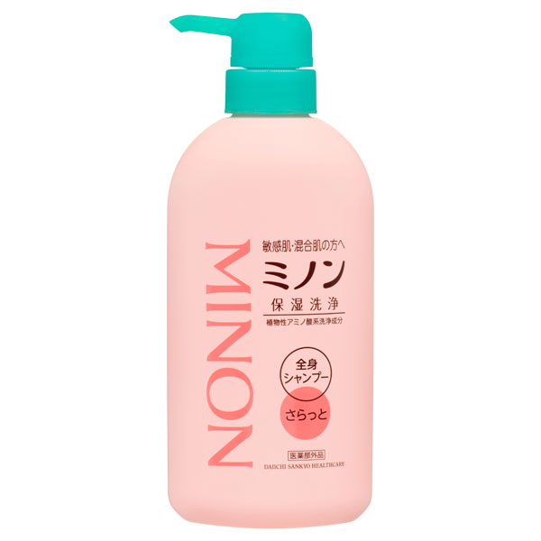 ミノン全身シャンプーさらっとタイプ ミノン(ボディソープ, ボディケア)の通販 @cosme公式通販【@cosme SHOPPING】