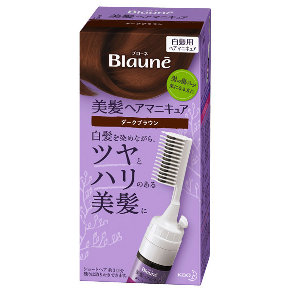 ★まとめ買い★　花王　ブローネ美髪ヘアマニキュア　ダークブラウン　付替用　72ｇ　×24個【イージャパンモール】 美髪ヘアマニキュア / ブローネ(ヘアマニキュア, シャンプー・ヘアケア