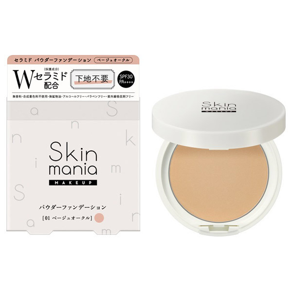 Skin Mania セラミド パウダーファンデーション ロゼット パウダーファンデーション ベースメイク の通販 Cosme公式通販 Cosme Shopping Skin Mania セラミド パウダーファンデーション ロゼット パウダーファンデーション ベースメイク の通販 Cosme公式通販 Cosme Shopping