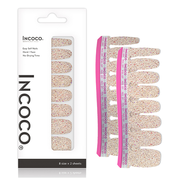 インココINCOCO 貼るだけマニキュア8サイズ×2シート まとめ売り 限定品】インココ貼るマニュキュアシート / インココ(マニキュア