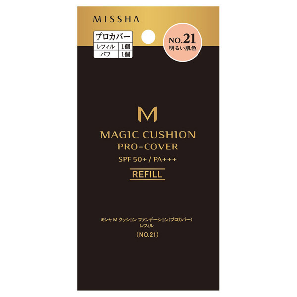 MISSHA M クッション ファンデーション プロカバー No.21 15g