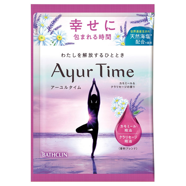 カモミール クラリセージの香り アーユルタイム 入浴剤 入浴剤 バスソルト の通販 Cosme公式通販 Cosme Shopping