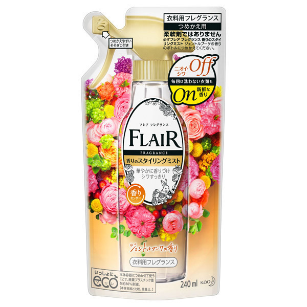 フレアフレグランス ミスト ジェントル ブーケ フレア フレグランス ファブリックミスト 日用品 雑貨 の通販 Cosme公式通販 Cosme Shopping
