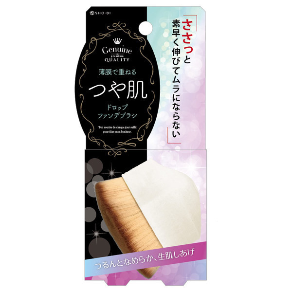 つや肌 ドロップファンデブラシ Shobi チーク フェイスブラシ メイクアップ ケアグッズ の通販 Cosme公式通販 Cosme Shopping