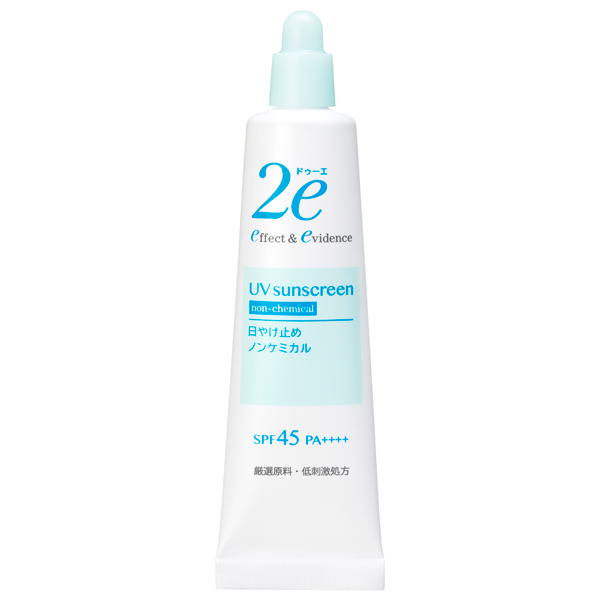 日やけ止め ノンケミカル 2e(ドゥーエ)(日焼け止めクリーム, 日焼け対策・ケア)の通販 @cosme公式通販【@cosme SHOPPING】 2e ドゥーエ 日焼け止め ノンケミカル 敏感肌 SPF45 40g 3本