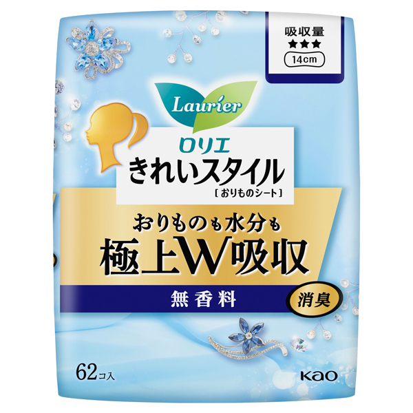 きれいスタイル極上W吸収 / ロリエ(パンティライナー, 日用品・雑貨)の