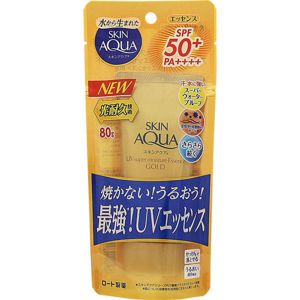 スーパーモイスチャーエッセンスゴールド スキンアクア(日焼け止めクリーム, 日焼け対策・ケア)の通販 @cosme公式通販【@cosme  SHOPPING】