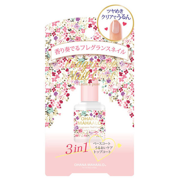 フレグランスネイルコート ラウレア ピュア Ohana Mahaalo トップコート ネイル ネイルグッズ の通販 Cosme公式通販 Cosme Shopping