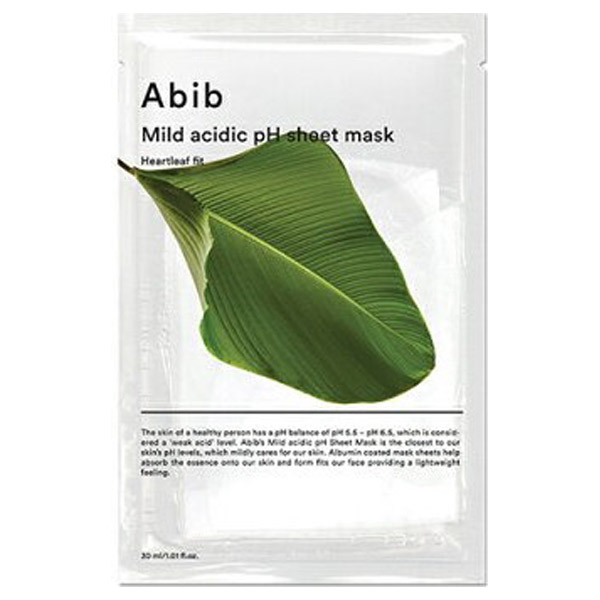 弱酸性フィットシートマスク ドクダミ Abib(フェイス用シートパック・マスク, スキンケア・基礎化粧品)の通販  @cosme公式通販【@cosme SHOPPING】