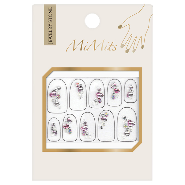 ネイルシール Mimits ジュエリーストーン / ビー・エヌ(ネイルシール, ネイル・ネイルグッズ)の通販 - @cosme公式通販【@cosme  SHOPPING】