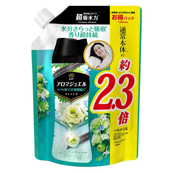 レノアハピネス アロマジュエル ダイアモンドフローラル詰替　３個×455ml