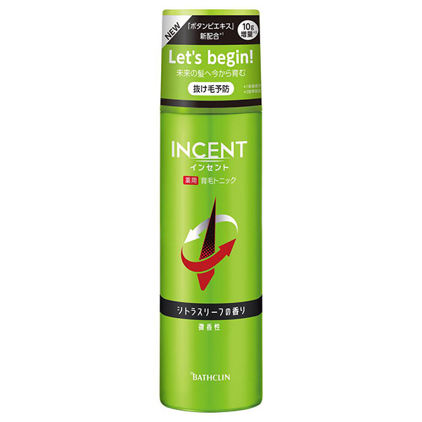 単品17個セット インセント 薬用育毛トニック 無香料 プレミアムクール 190g バスクリン 代引不可