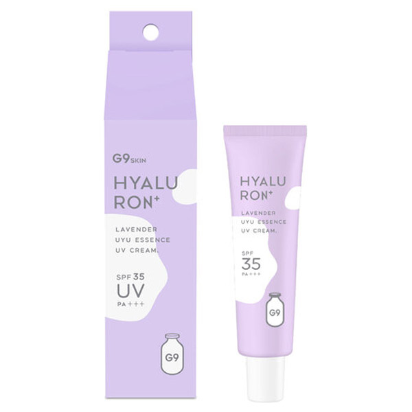 G9 UYU ESSENCE UV CREAM HYALURON ラベンダークリーム / G9