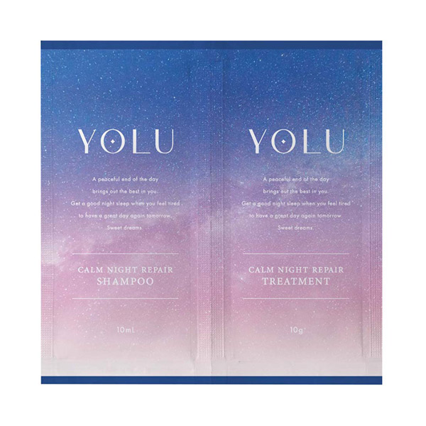 YOLU カームナイトリペアシャンプー トリートメント シャンプー　美品