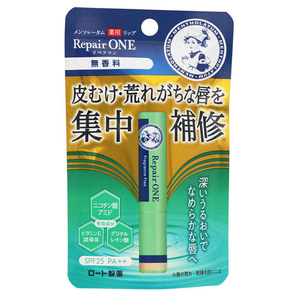 薬用リップ リペアワン メンソレータム(リップクリーム, スキンケア・基礎化粧品)の通販 @cosme公式通販【@cosme SHOPPING】