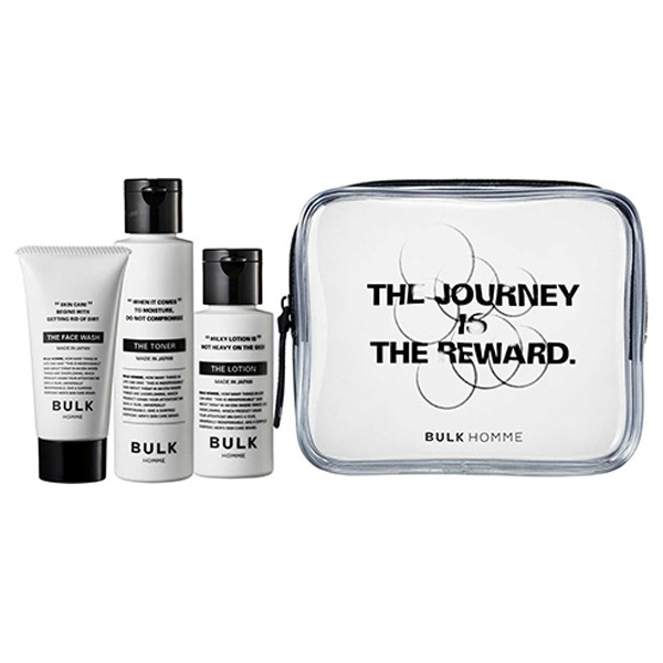 THE TRAVEL SET FOR FACE CARE BULK HOMME(スキンケアキット, キット・セット)の通販  @cosme公式通販【@cosme SHOPPING】