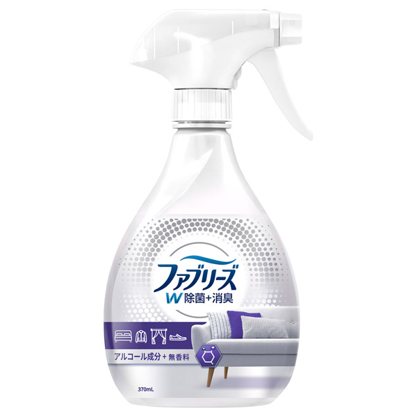 W除菌+消臭 布用 スプレー 無香料 アルコール成分入り ファブリーズ(ファブリックミスト, 日用品・雑貨)の通販  @cosme公式通販【@cosme SHOPPING】