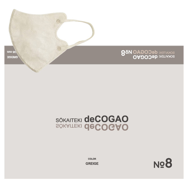 SokaitekiI　 ソウカイテキ　 deCOGAO　Aタイプ　6箱108枚７ 楽天市場】Sokaiteki公式店 6箱108枚入 マスク 不織布マスク